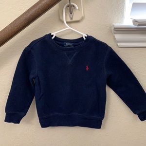 Polo by Ralph Lauren Navy Sweatshirt Size 3T